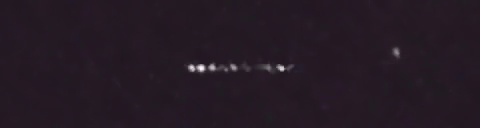 Unprocessed fireball image