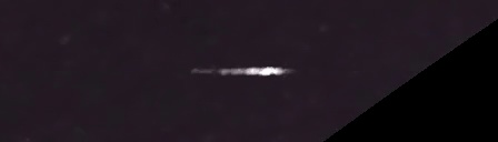 Unprocessed fireball image