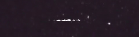 Unprocessed fireball image