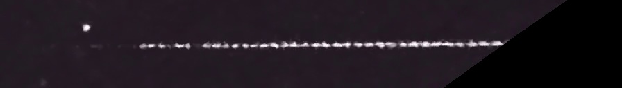 Unprocessed fireball image