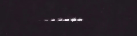 Unprocessed fireball image