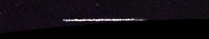 Unprocessed fireball image