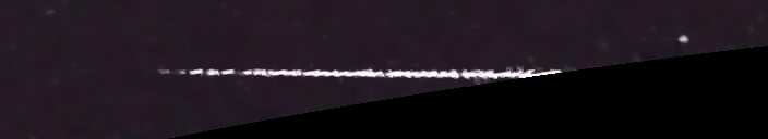 Unprocessed fireball image