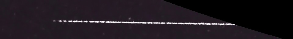 Unprocessed fireball image