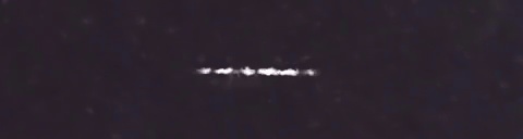 Unprocessed fireball image