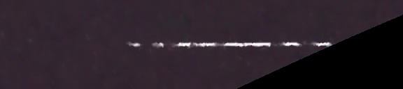 Unprocessed fireball image