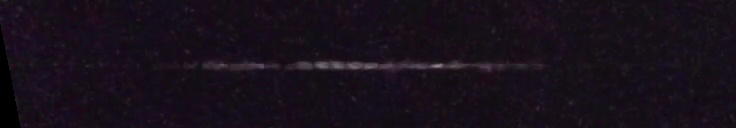 Unprocessed fireball image