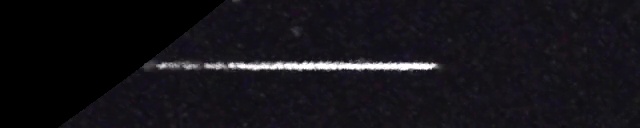 Unprocessed fireball image