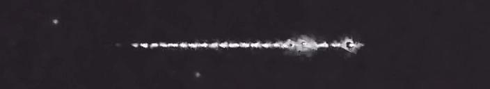 Unprocessed fireball image