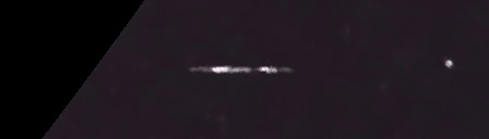 Unprocessed fireball image