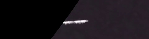 Unprocessed fireball image