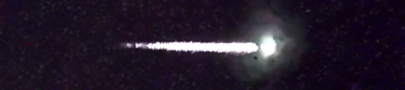 Unprocessed fireball image