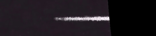 Unprocessed fireball image