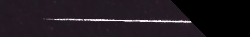 Unprocessed fireball image