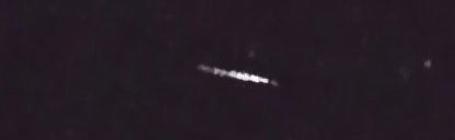 Unprocessed fireball image