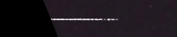 Unprocessed fireball image