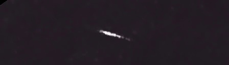 Unprocessed fireball image