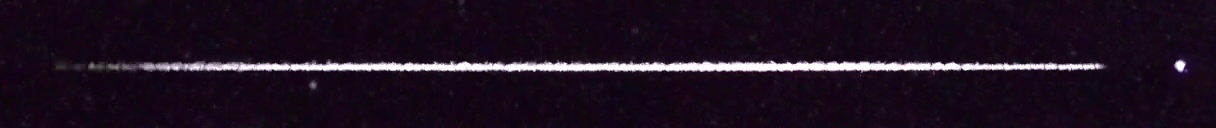 Unprocessed fireball image