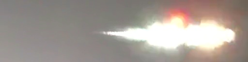 Unprocessed fireball image