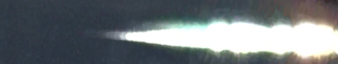 Unprocessed fireball image