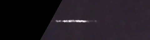 Unprocessed fireball image