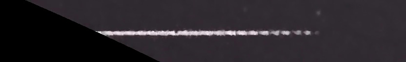 Unprocessed fireball image