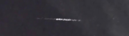 Unprocessed fireball image