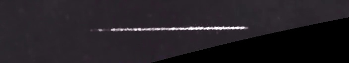 Unprocessed fireball image