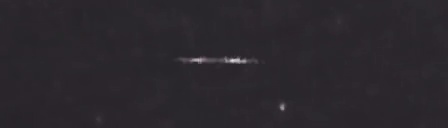 Unprocessed fireball image