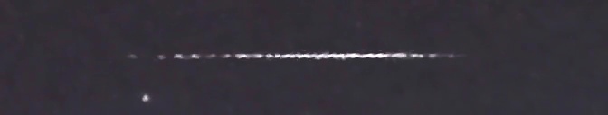 Unprocessed fireball image