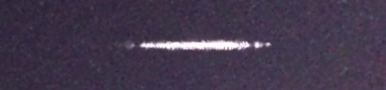 Unprocessed fireball image