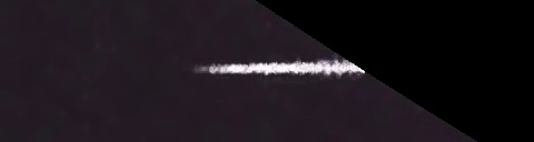 Unprocessed fireball image