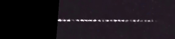 Unprocessed fireball image