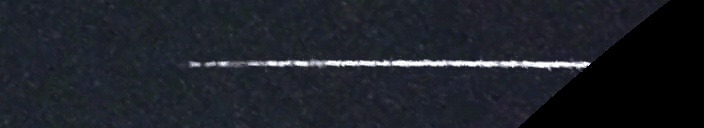 Unprocessed fireball image