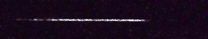 Unprocessed fireball image