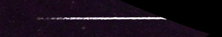 Unprocessed fireball image