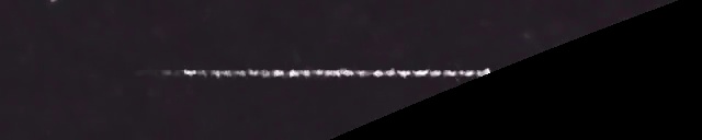 Unprocessed fireball image