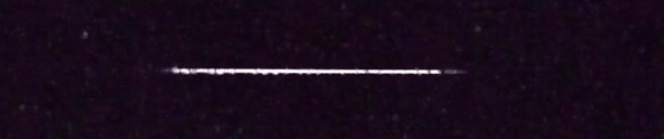 Unprocessed fireball image