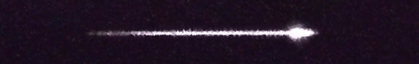 Unprocessed fireball image