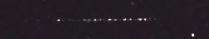 Unprocessed fireball image