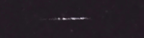 Unprocessed fireball image