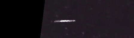 Unprocessed fireball image