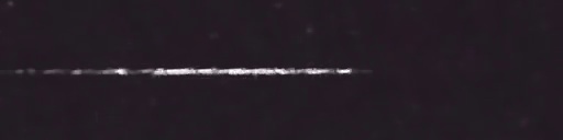 Unprocessed fireball image