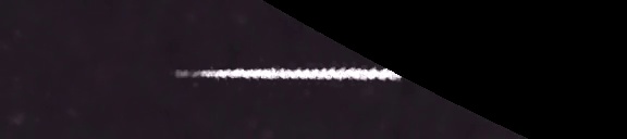 Unprocessed fireball image