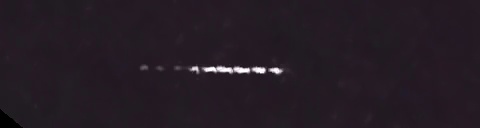 Unprocessed fireball image