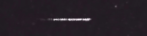 Unprocessed fireball image