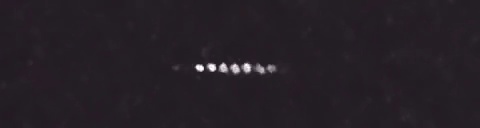 Unprocessed fireball image