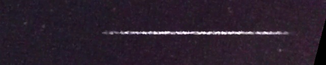 Unprocessed fireball image