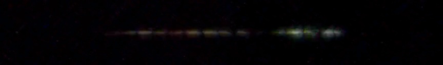 Unprocessed fireball image