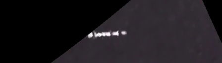 Unprocessed fireball image